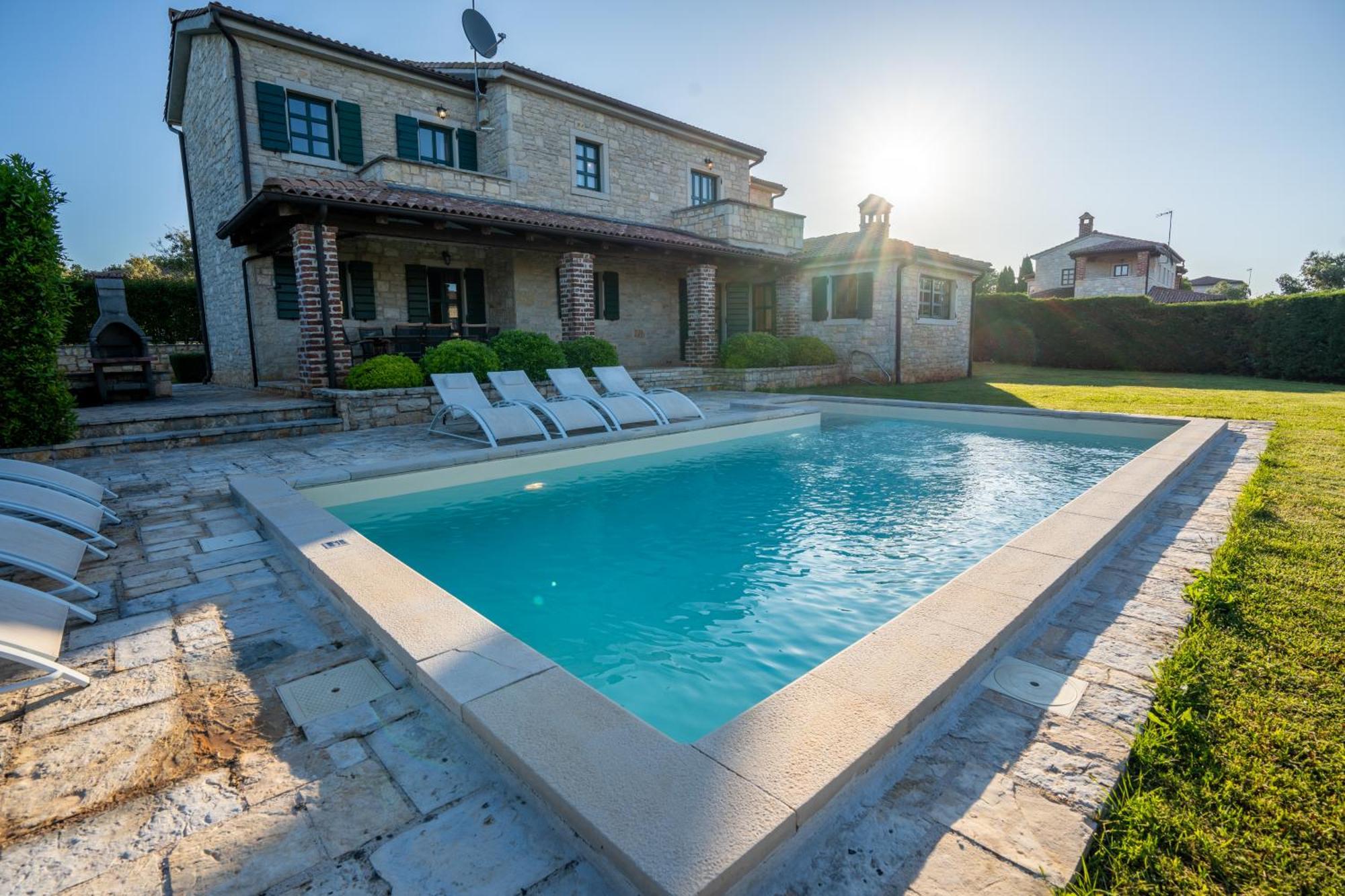 Sveti Lovreč Pazenatički Theblueview Villas Near Porec מראה חיצוני תמונה